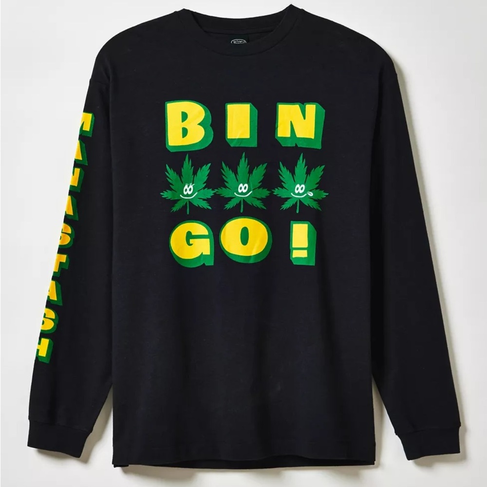 NEW Manastash BINGO! long sleeve graphic shirt
